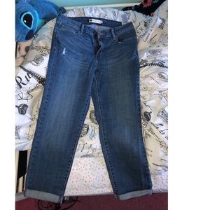 skinny mid rise levi’s